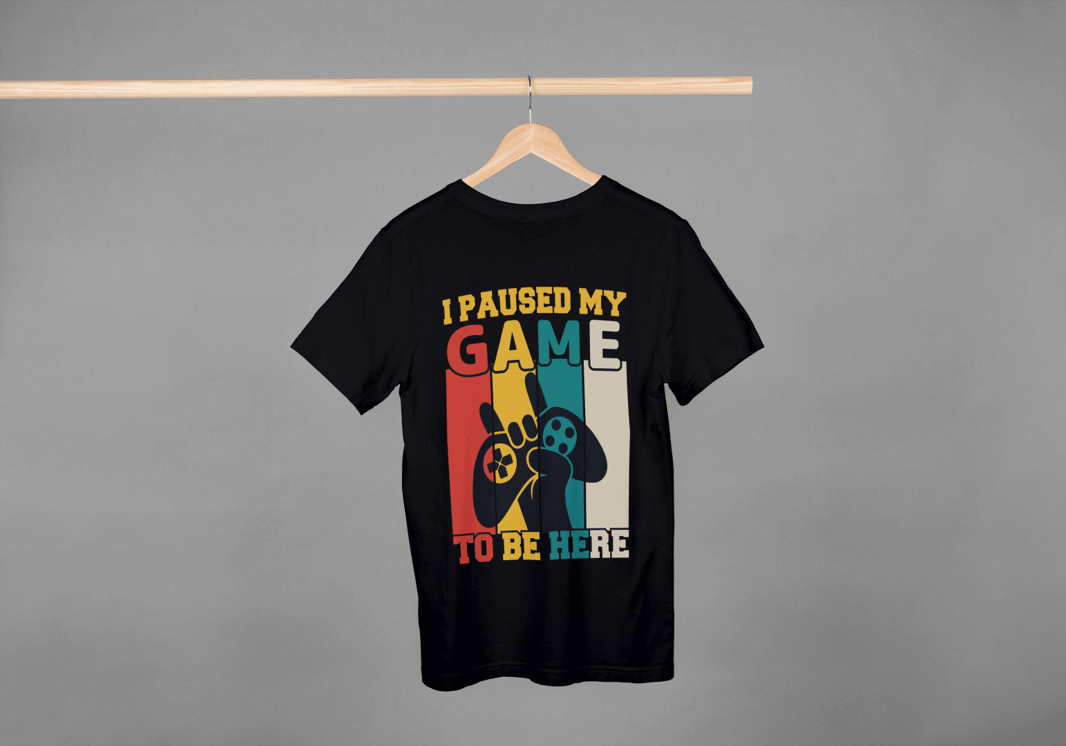 I Paused My Game: Funny Gamer Tee - Essentia Attire