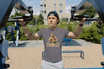 Men's Fitness Bodybuilder: Gym Motivation Tee - Essentia Attire