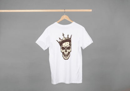 King Skull: Crowned Skull Graphic Tee - Essentia Attire
