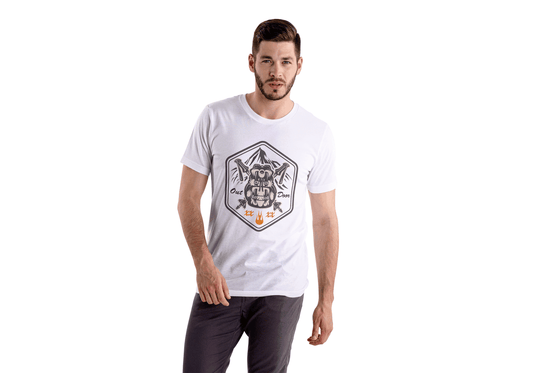 Outdoor Gear Skull: Extreme Adventure Emblem Tee - Essentia Attire