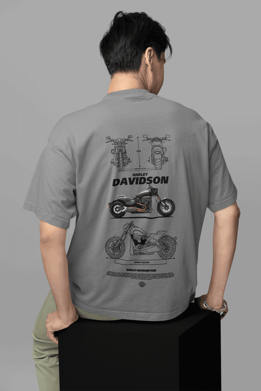 Harley-Davidson Fat Bob: Premium Motorcycle Blueprint - Essentia Attire