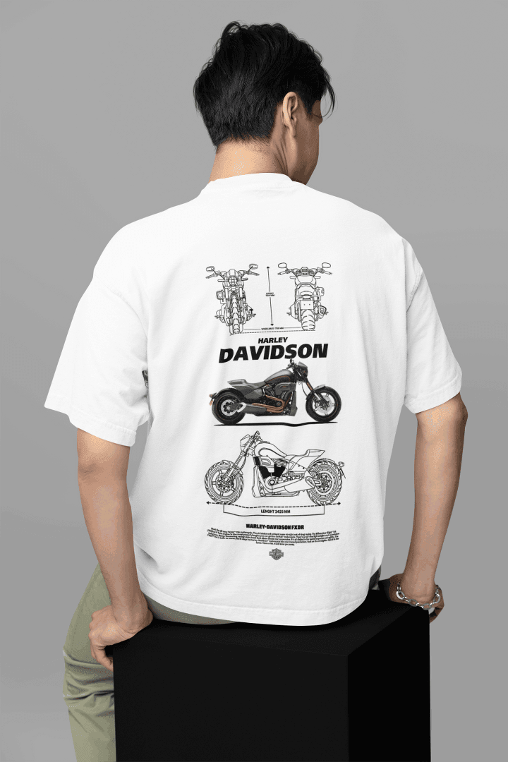 Harley-Davidson Fat Bob: Premium Motorcycle Blueprint - Essentia Attire