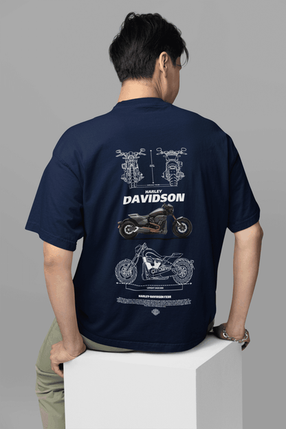 Harley-Davidson Fat Bob: Premium Motorcycle Blueprint - Essentia Attire