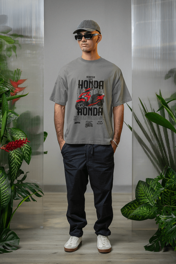 Honda Scooter Fan Tee: Street Life Apparel - Essentia Attire
