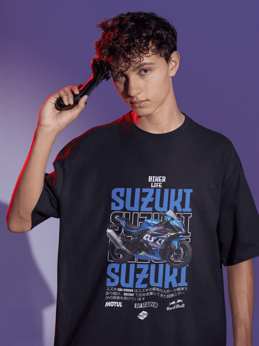 Suzuki Sportbike Rider Life: Performance Motorcycle - Essentia Attire