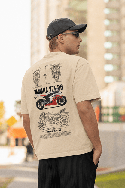 Yamaha YZF-R6 Blueprint Motorcycle: Premium Sportsbike - Essentia Attire