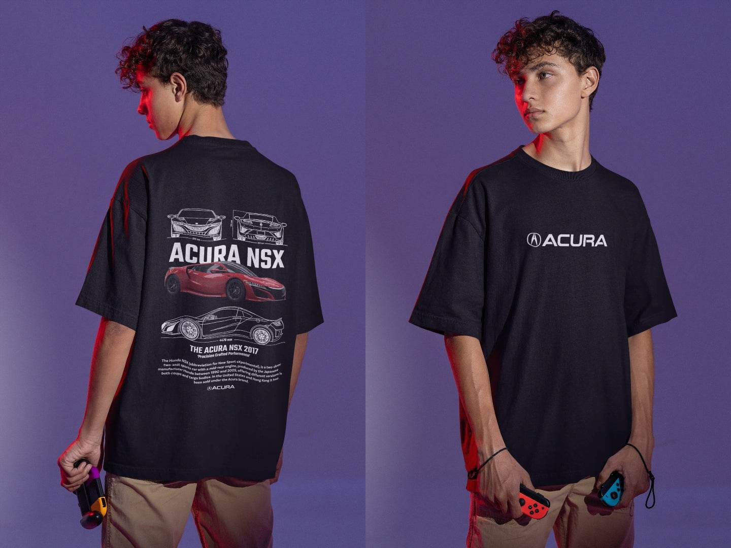 Acura NSX Fan Tee: Precision Crafted Performance - Essentia Attire