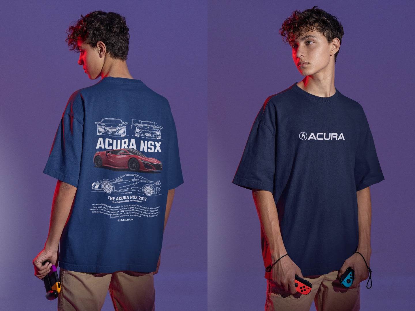 Acura NSX Fan Tee: Precision Crafted Performance - Essentia Attire