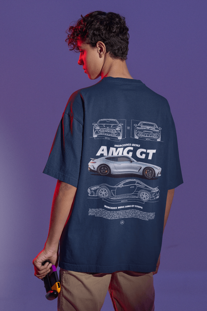 Mercedes-Benz AMG GT: High-Performance Car Graphic Tee - Essentia Attire