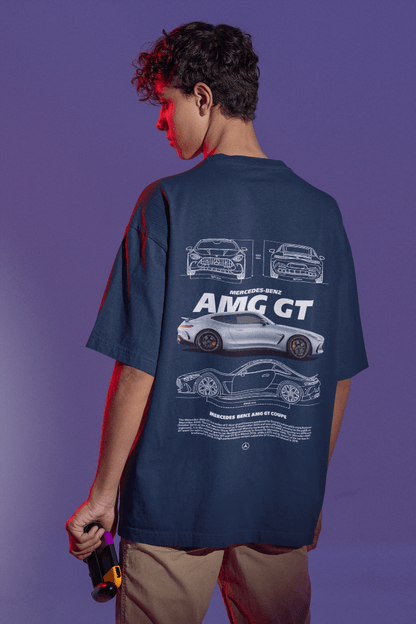 Mercedes-Benz AMG GT: High-Performance Car Graphic Tee - Essentia Attire