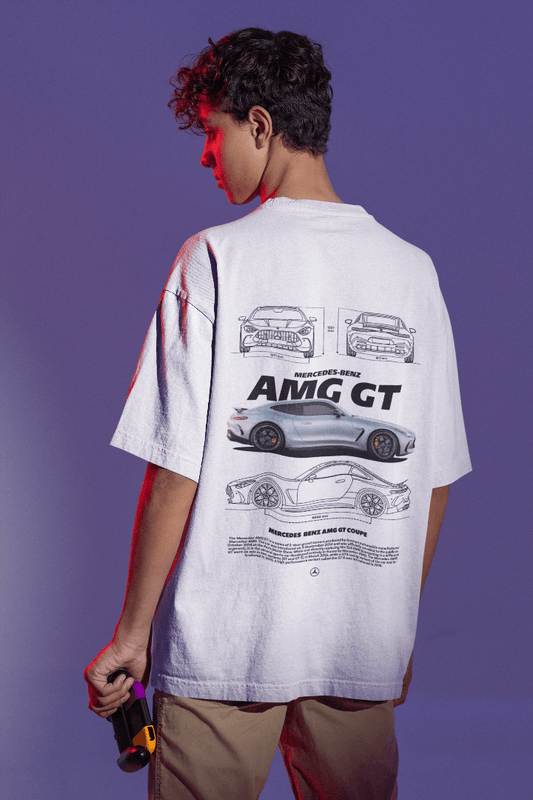 Mercedes-Benz AMG GT: High-Performance Car Graphic Tee - Essentia Attire