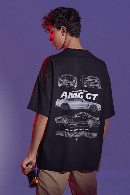 Mercedes-Benz AMG GT: High-Performance Car Graphic Tee - Essentia Attire