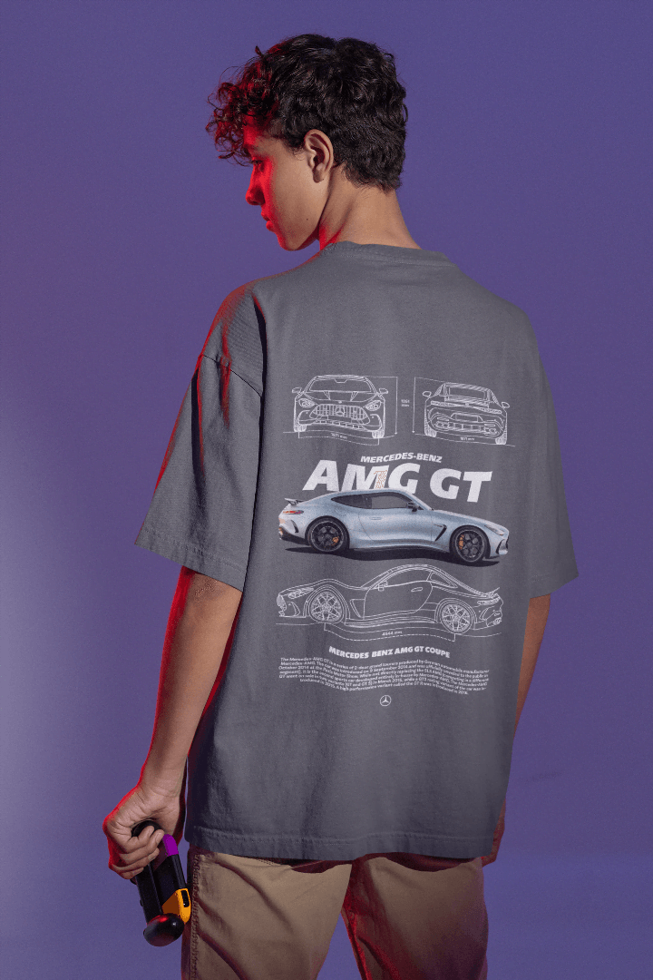 Mercedes-Benz AMG GT: High-Performance Car Graphic Tee - Essentia Attire