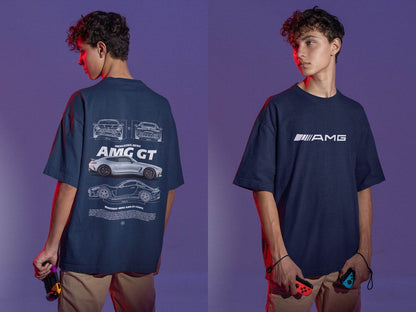 Mercedes-Benz AMG GT: High-Performance Car Graphic Tee - Essentia Attire