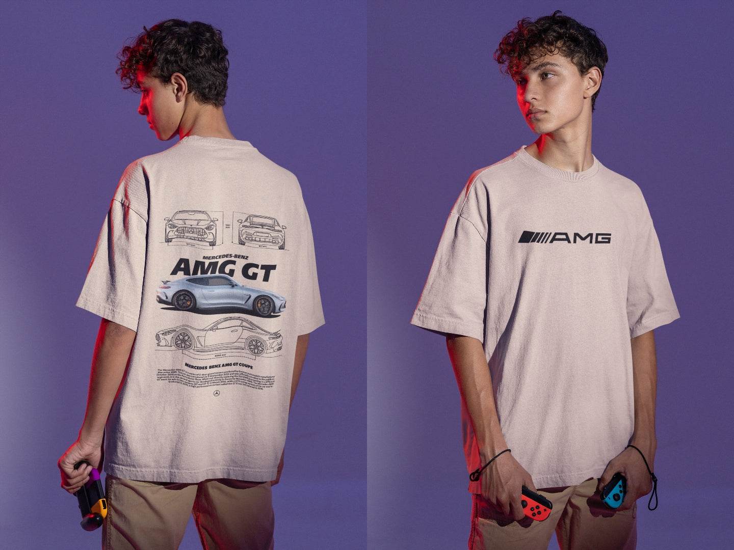 Mercedes-Benz AMG GT: High-Performance Car Graphic Tee - Essentia Attire
