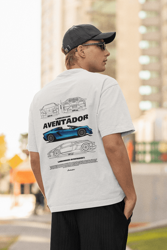 Lamborghini Aventador S: Premium Supercar Design Tee - Essentia Attire