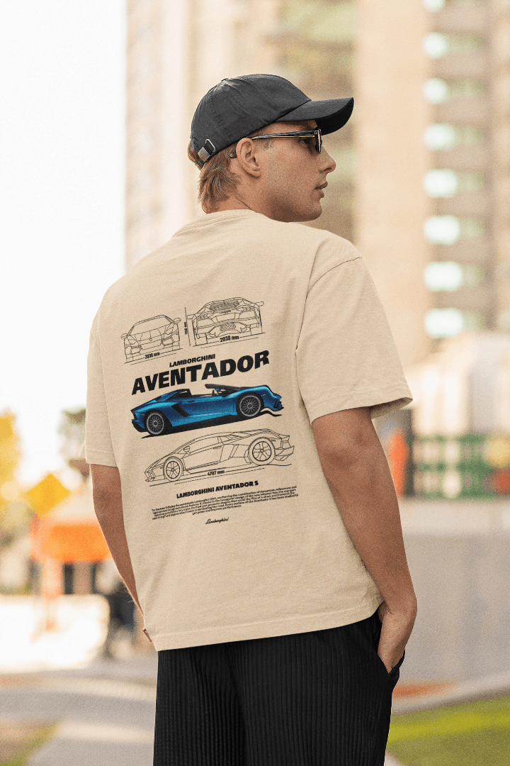 Lamborghini Aventador S: Premium Supercar Design Tee - Essentia Attire