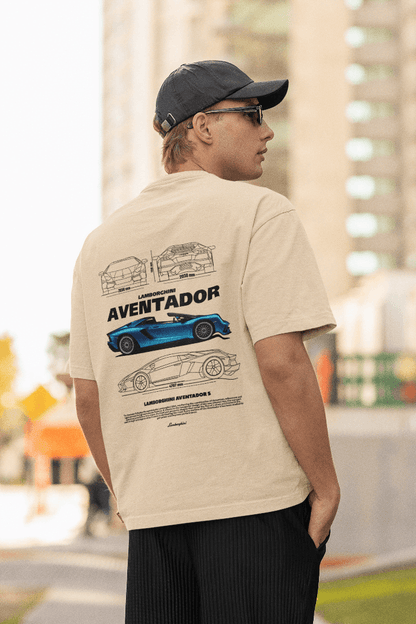 Lamborghini Aventador S: Premium Supercar Design Tee - Essentia Attire