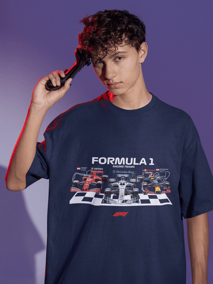 Classic F1 Racing Teams Graphic Tee: Grand Prix Motorsport - Essentia Attire