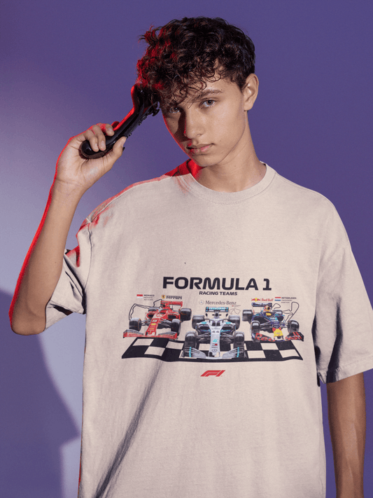 Classic F1 Racing Teams Graphic Tee: Grand Prix Motorsport - Essentia Attire
