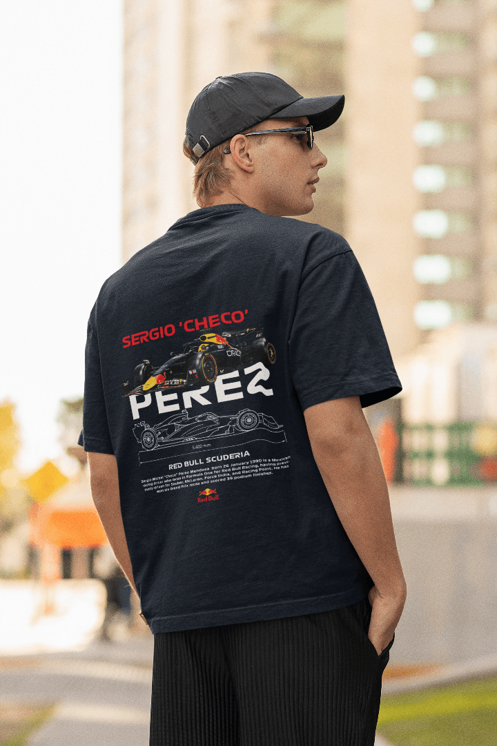 F1 Sergio Pérez Motorsport: Premium Racing Tee - Essentia Attire