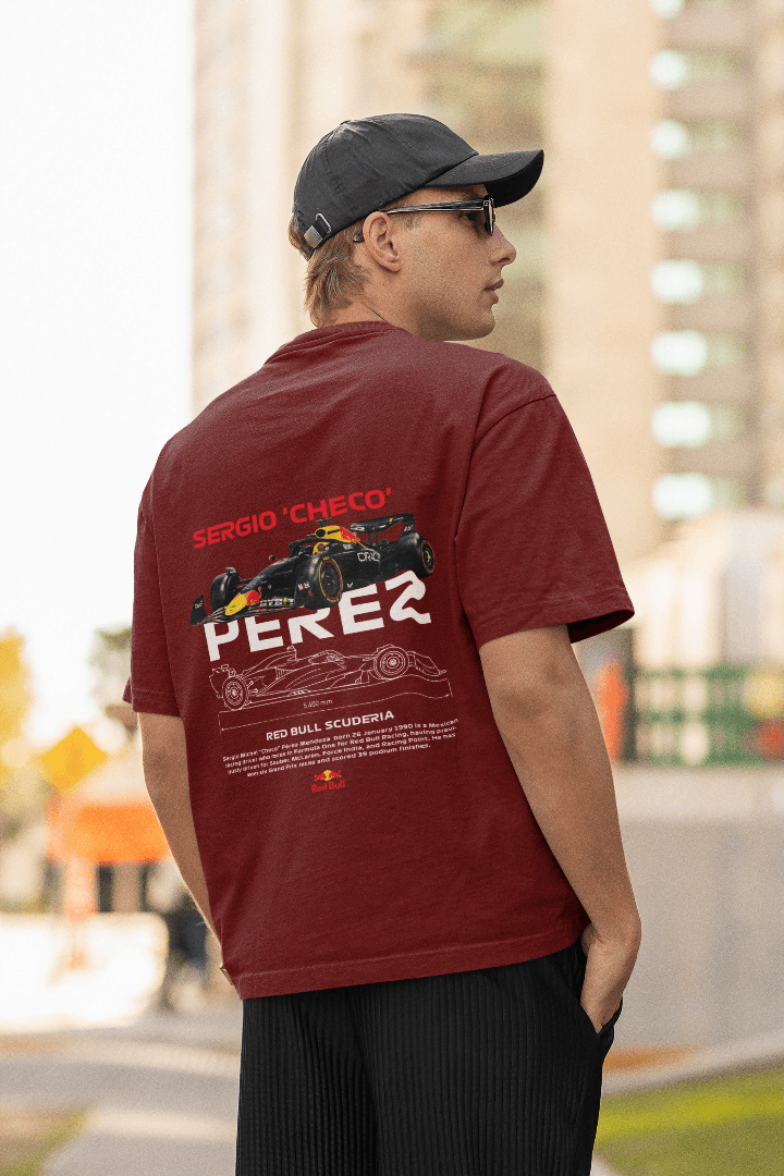 F1 Sergio Pérez Motorsport: Premium Racing Tee - Essentia Attire