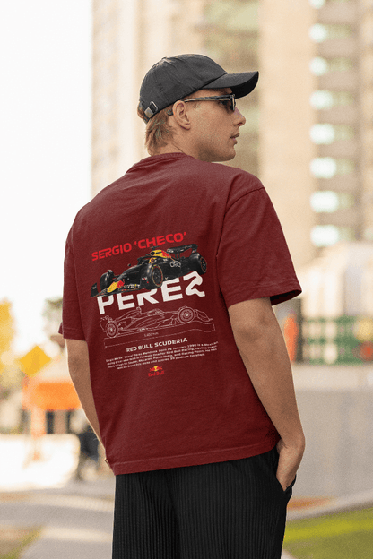 F1 Sergio Pérez Motorsport: Premium Racing Tee - Essentia Attire