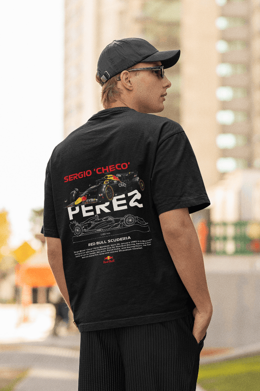 F1 Sergio Pérez Motorsport: Premium Racing Tee - Essentia Attire