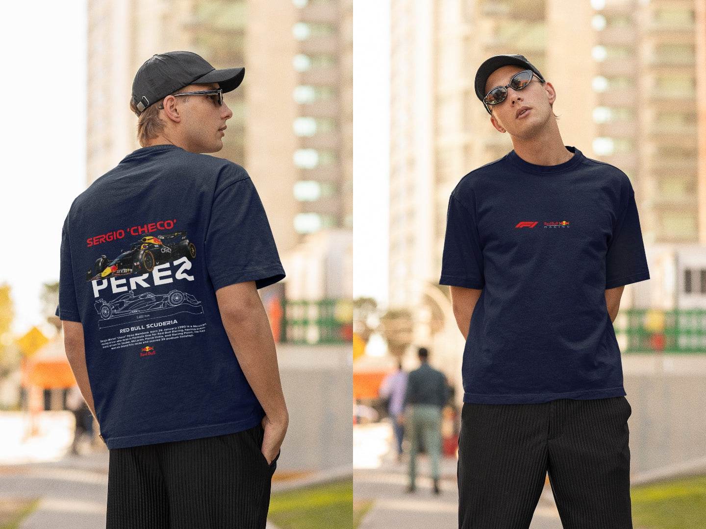 F1 Sergio Pérez Motorsport: Premium Racing Tee - Essentia Attire