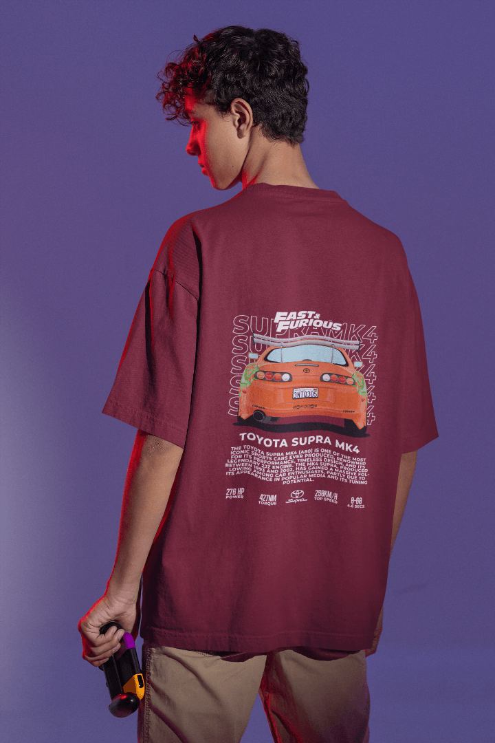 Toyota Supra MK4 Fast & Furious: JDM Icon Car Design - Essentia Attire