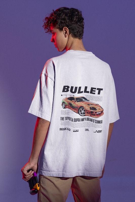 Iconic Orange Supra Mk4 "Bullet": JDM Street Racing Design Tee - Essentia Attire