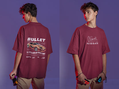Iconic Orange Supra Mk4 "Bullet": JDM Street Racing Design Tee - Essentia Attire