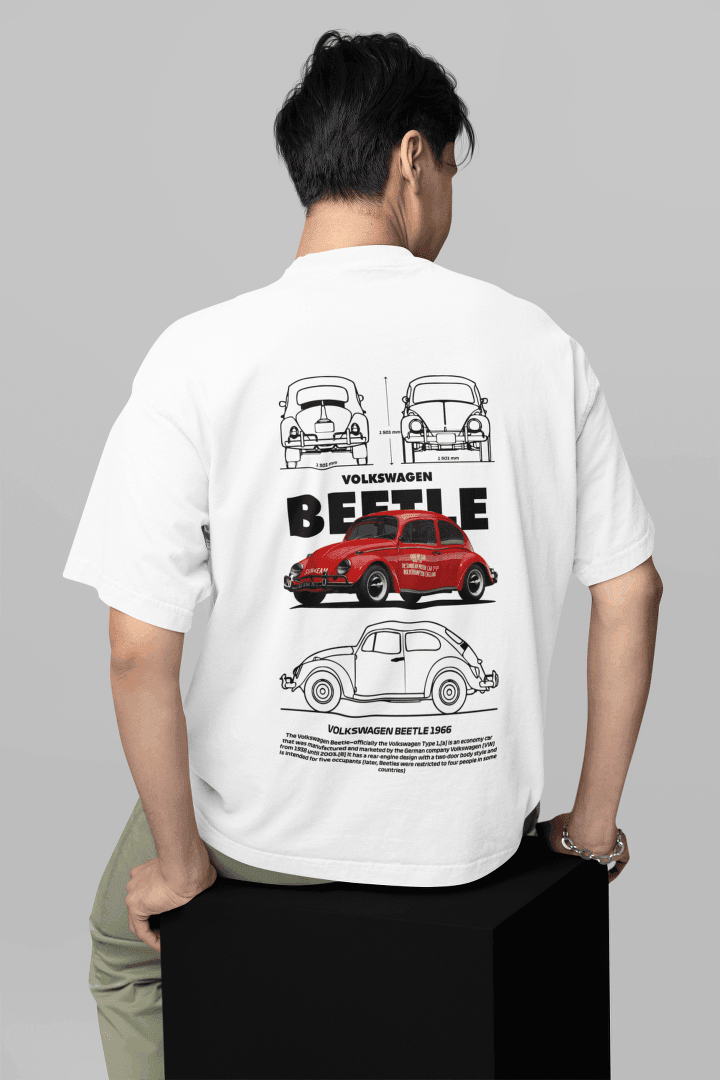 Volkswagen Beetle 1966 Blueprint: Classic Bug Car - Essentia Attire