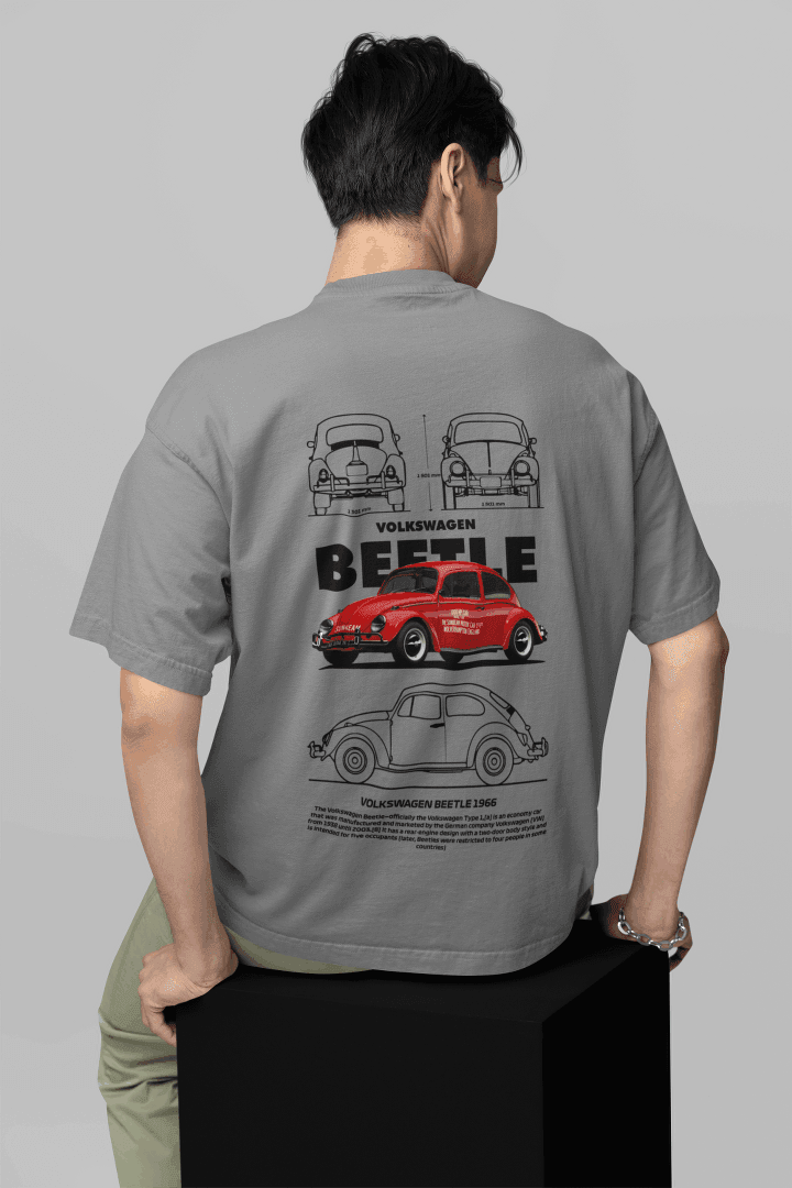 Volkswagen Beetle 1966 Blueprint: Classic Bug Car - Essentia Attire