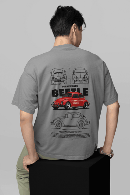 Volkswagen Beetle 1966 Blueprint: Classic Bug Car - Essentia Attire