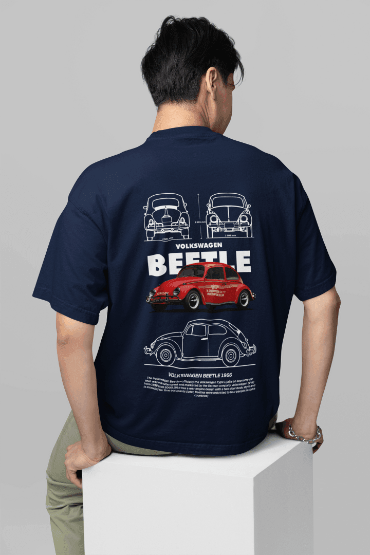 Volkswagen Beetle 1966 Blueprint: Classic Bug Car - Essentia Attire