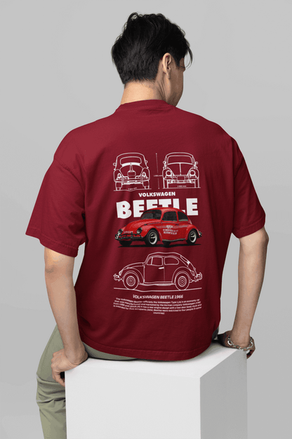 Volkswagen Beetle 1966 Blueprint: Classic Bug Car - Essentia Attire