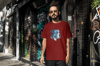 Stylish Dog Lover Art: Contemporary Canine Graphic - Essentia Attire