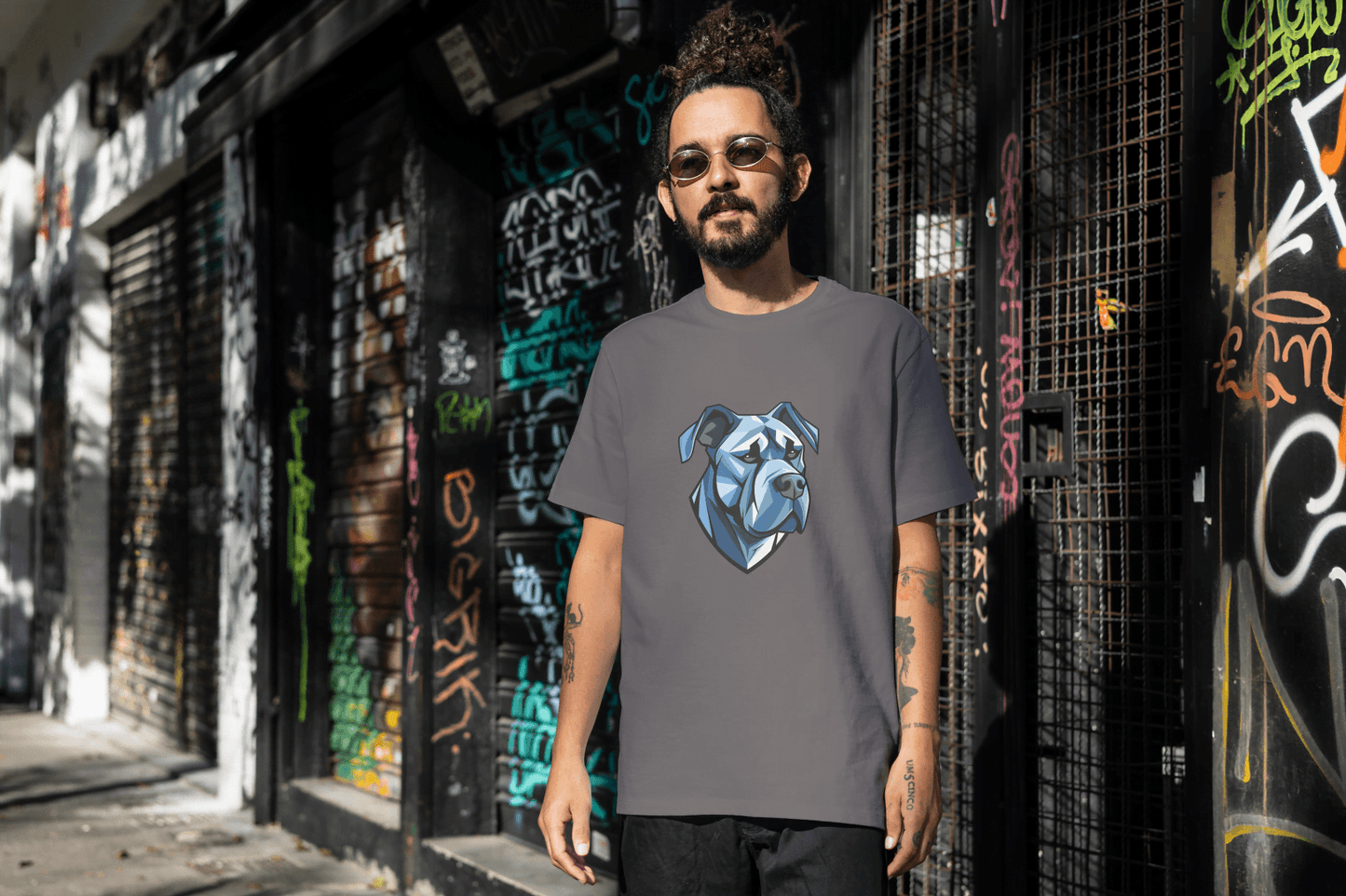 Loyal Pitbull Graphic: Animal Lover Statement Tee - Essentia Attire