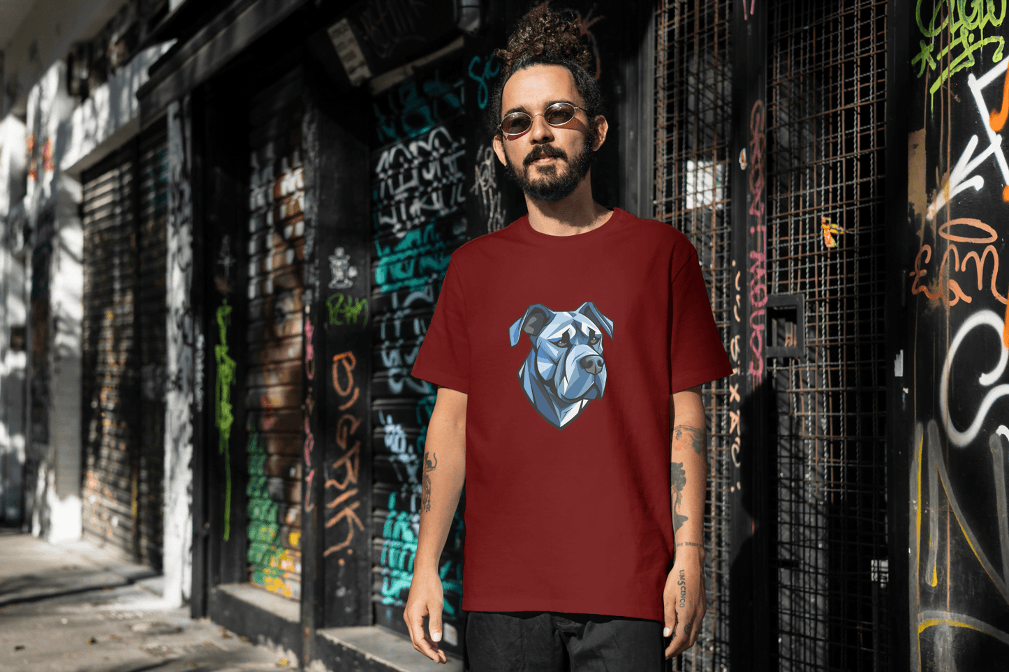Loyal Pitbull Graphic: Animal Lover Statement Tee - Essentia Attire