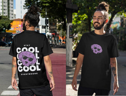 Purple Pup with Shades: Everywhere Chill Pet Lover - Essentia Attire