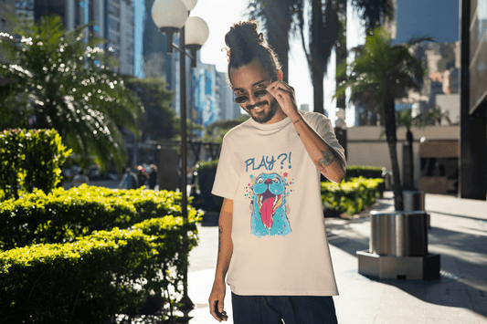 Goofy Dog Tongue Out Tee: Unique Pet Enthusiast - Essentia Attire