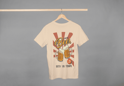 Men's Classic Beer Sunburst: Old School Brewery Tee - Essentia Attire