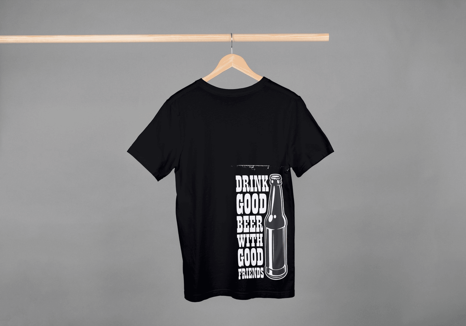 Drink Good Beer With Good Friends: Friendship Beer Graphic Tee - Essentia Attire