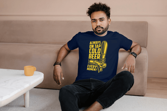 Brewery Pub Style: Beer Faucet Graphic Tee - Essentia Attire