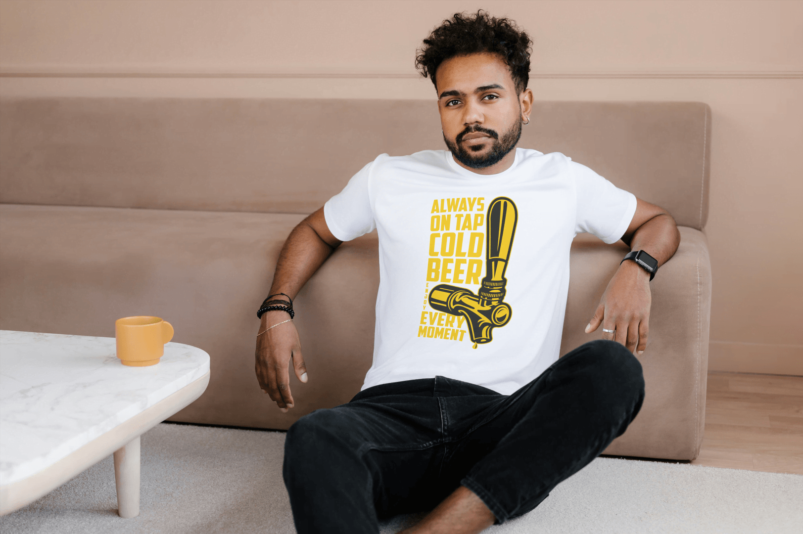 Brewery Pub Style: Beer Faucet Graphic Tee - Essentia Attire