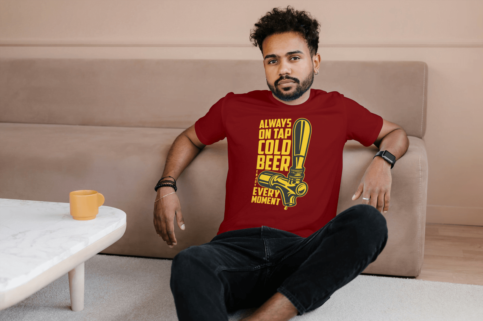 Brewery Pub Style: Beer Faucet Graphic Tee - Essentia Attire