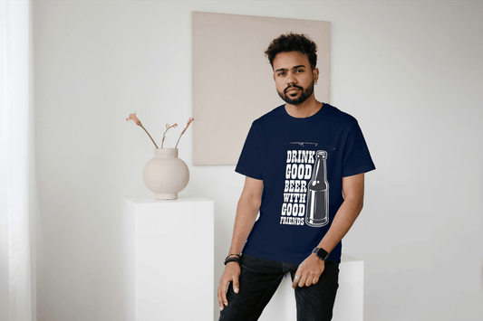 Drink Good Beer With Good Friends: Friendship Beer Graphic Tee - Essentia Attire