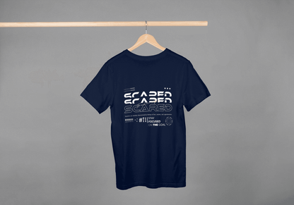 Scared Stay Focused Motivational: Overcome Fear Tee - Essentia Attire