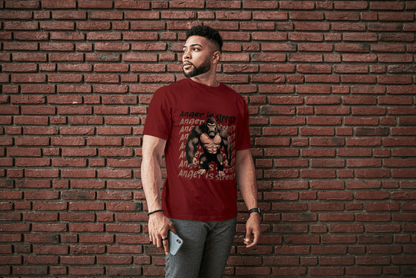 Anger is Strength Gorilla: Powerful Ape Fitness Tee - Essentia Attire